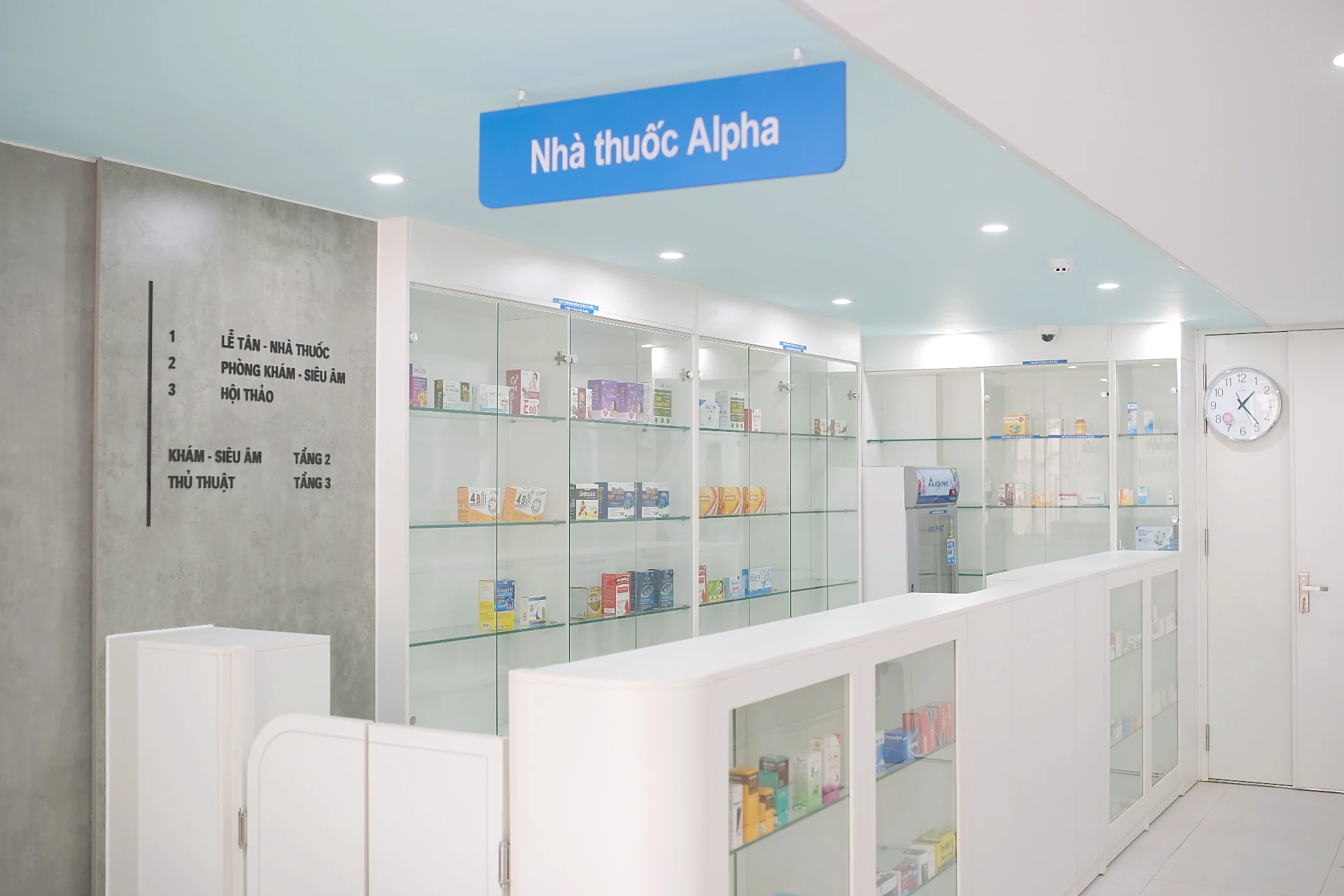 Nhà thuốc tại Phòng Khám Phụ Sản Alpha