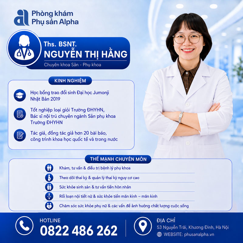 Phòng khám sản khoa khu vực Thượng Đình