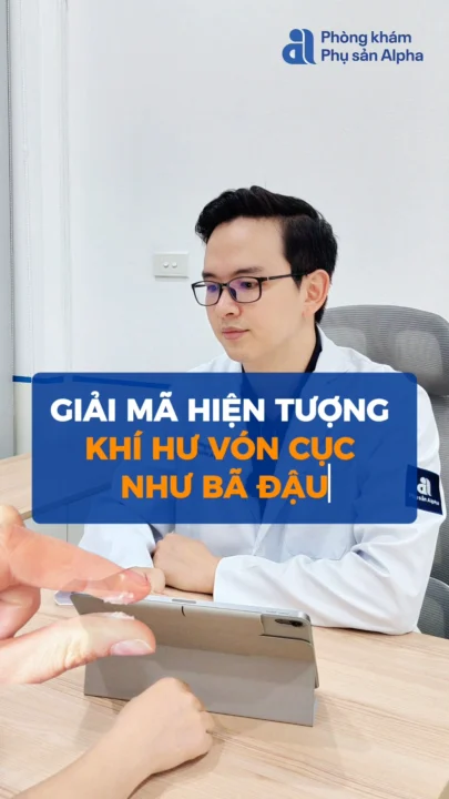 Khí hư trắng đục, vón cục như bã đậu có đáng lo?